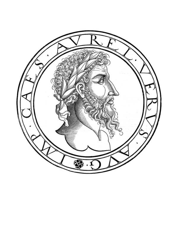 Marcus Aurelius (born 26 April 121 in Rome as Marcus Annius Catilius Severus, died 17 March 180 in Vindobona or Sirmium), also known as Marc Aurel or Marcus Aurelius, was Roman Emperor from 161 to 180 and as a philosopher the last important representative of the younger Stoa, authentic, digitally restored reproduction from a 19th century original, record date not stated