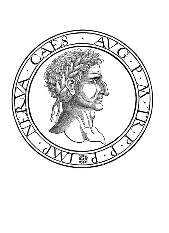 Nerva (born 8 November 30 in Narnia in Umbria, died 27 January 98 in Rome) succeeded Domitian as Roman emperor from 18 (or 19) September 96 until his death. His full birth name was Marcus Cocceius Nerva, as emperor he went by the name Imperator Nerva Caesar Augustus, authentic, digitally restored reproduction from a 19th century original, record date not stated