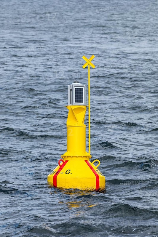 Buoy, buoy, Kiel Fjord, Kiel, Schleswig-Holstein, Germany