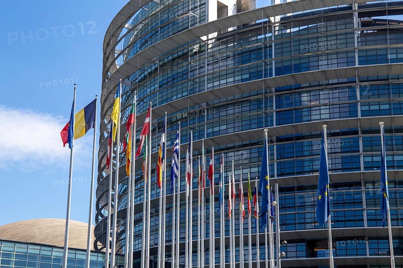 The European Parliament in Strasbourg