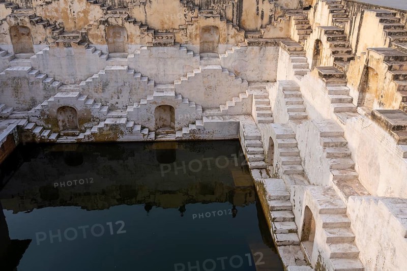 Step well, Kishanpura, Jaipur, Rajasthan, India