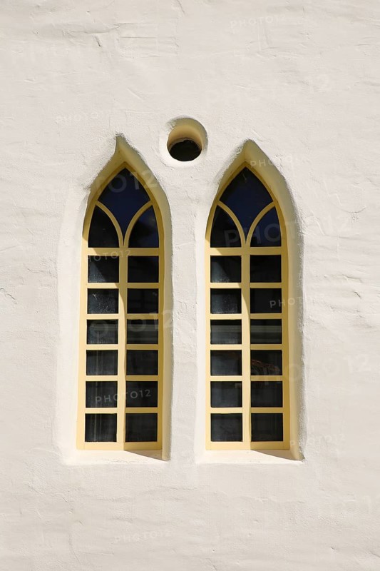 Window of the stud farm museum, near the Lauterquelle, building, detail, Offenhausen, municipality of Gomadingen, Swabian Alb, Baden-Württemberg, Germany