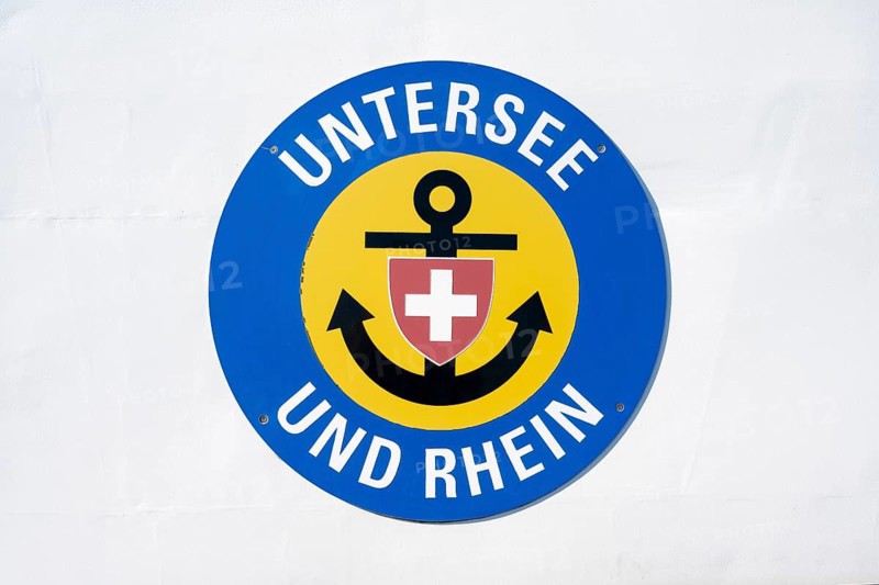 Logo of the Swiss Navigation Company Untersee and Rhine