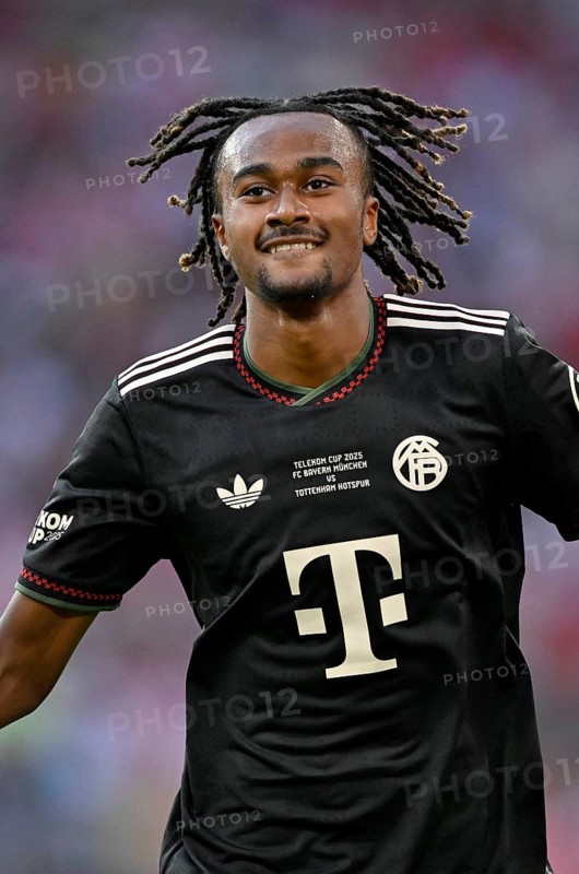 Goal celebration Jonah Daniel Kusi-Asare Bayern Munich FCB (41) Telekom Cup Allianz Arena, Munich, Bavaria, Germany