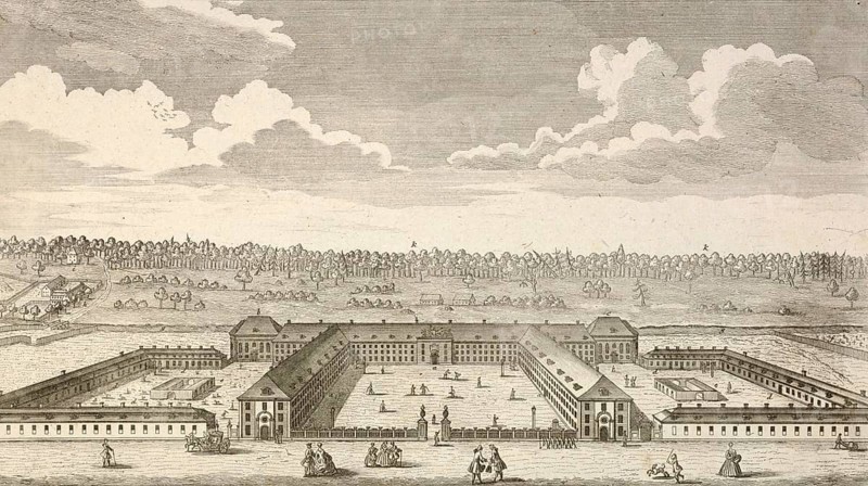 Royal Invalids' House in Berlin, Germany, around 1880, digitally restored reproduction of a 19th century illustration, historical, exact date unknown