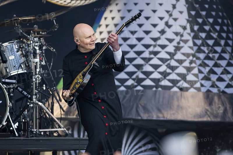 Billy Corgan, lead singer of The Smashing Pumpkins live on The Aghori Tour at the Zitadelle Spandau in Berlin on 06/08/2025