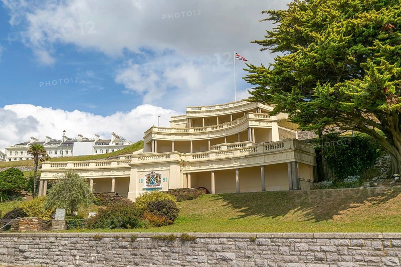 The Belvedere on the Hoe 1891 memorial, Plymouth Hoe, city of Plymouth, Devon, England, UK