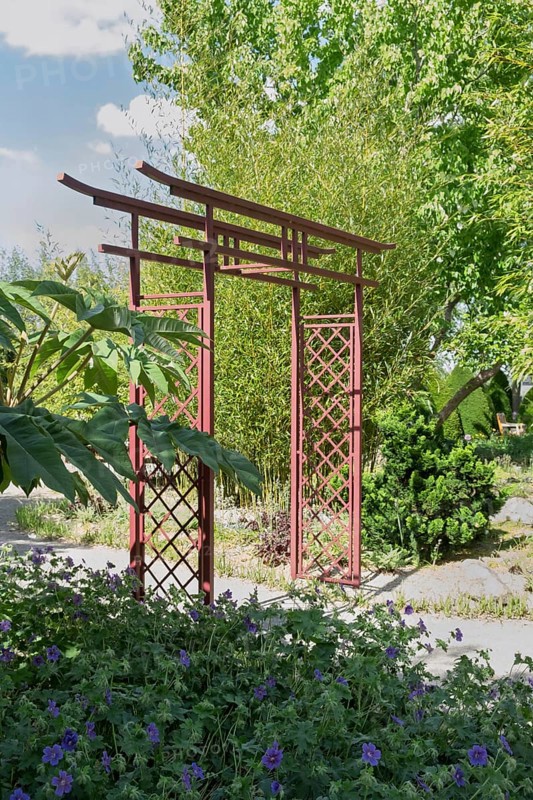 District educational garden, Burgsteinfurt, Münsterland, North Rhine-Westphalia, Germany