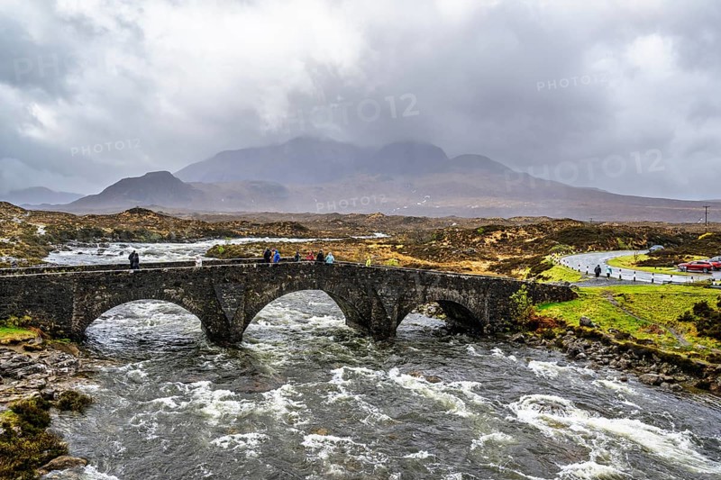 Sligachan Old Bridge, Isle of Skye, Scotland, UK