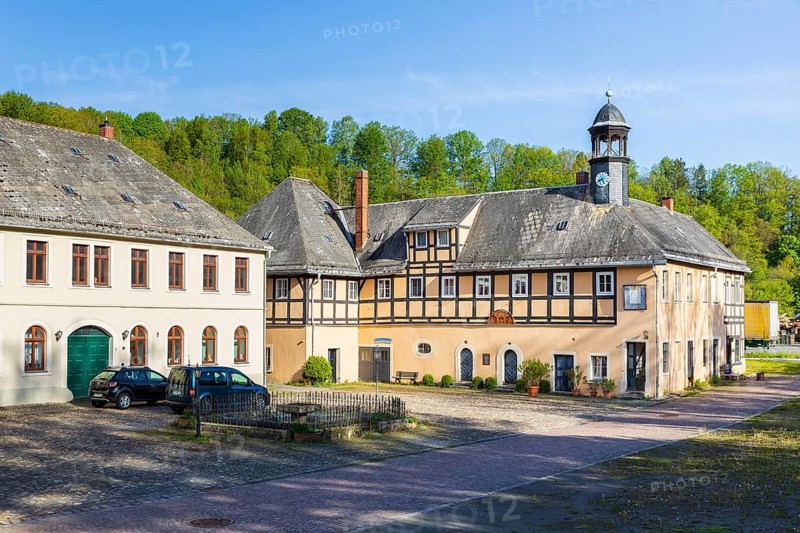 Blaufarbenwerk Zschopenthal, Grünhainichen, Erzgebirge, Saxony, Germany