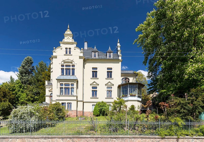 Villa in Markersdorf in the Chemnitz Valley, Saxony, Germany