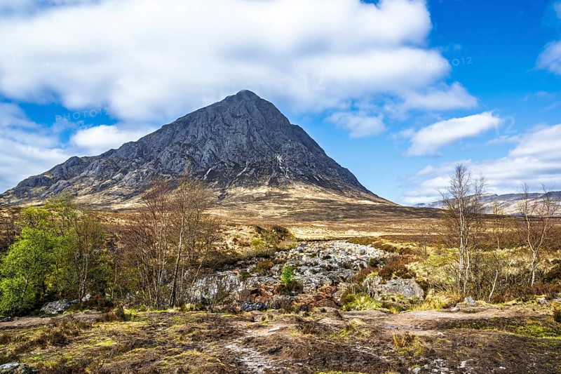 Buachaille Etive Beag in Glencoe, Highlands, Scotland, UK