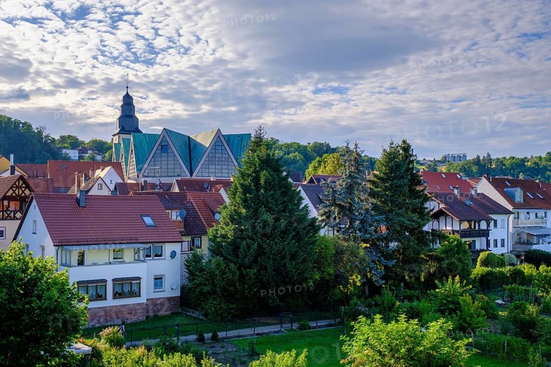 Church of St Peter and Paul, Obernburg, on the Main, Lower Franconia, Franconia, Germany