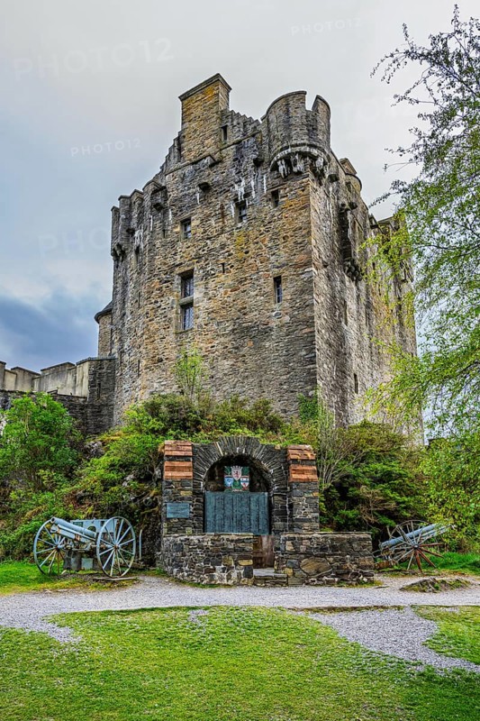 Eilean Donan Castle, Loch Duich, Isle of Skye, Highlands, Scotland, UK