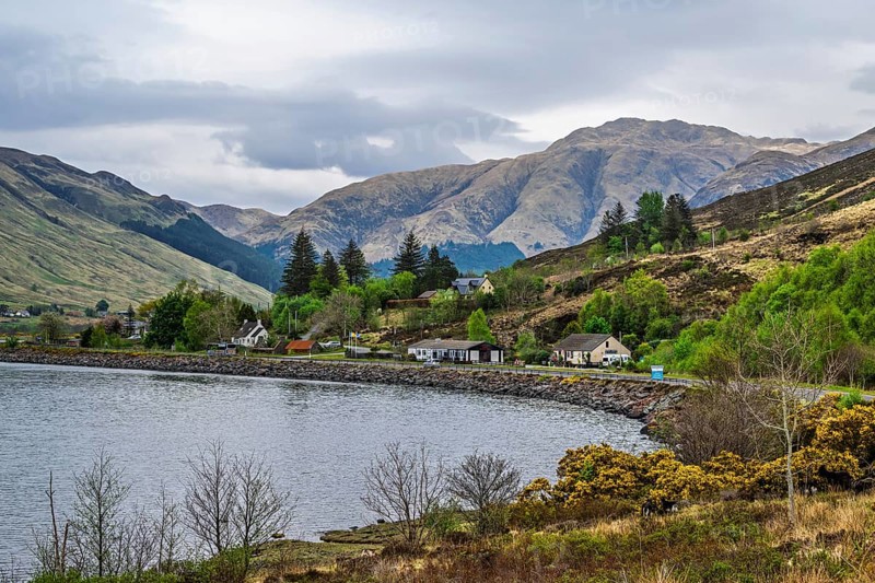 Ault a'chruinn, Loch Duich, Scotland, UK