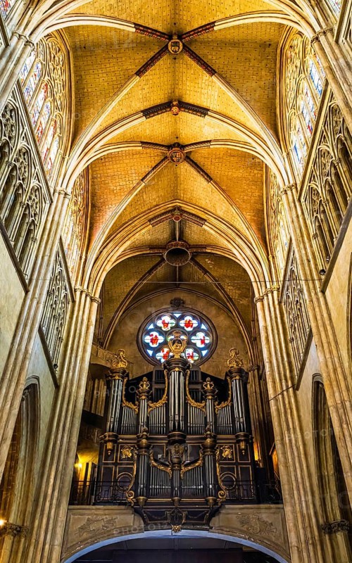 Cathedrale Sainte-Marie in Bayonne, Basque Country, Southwest France
