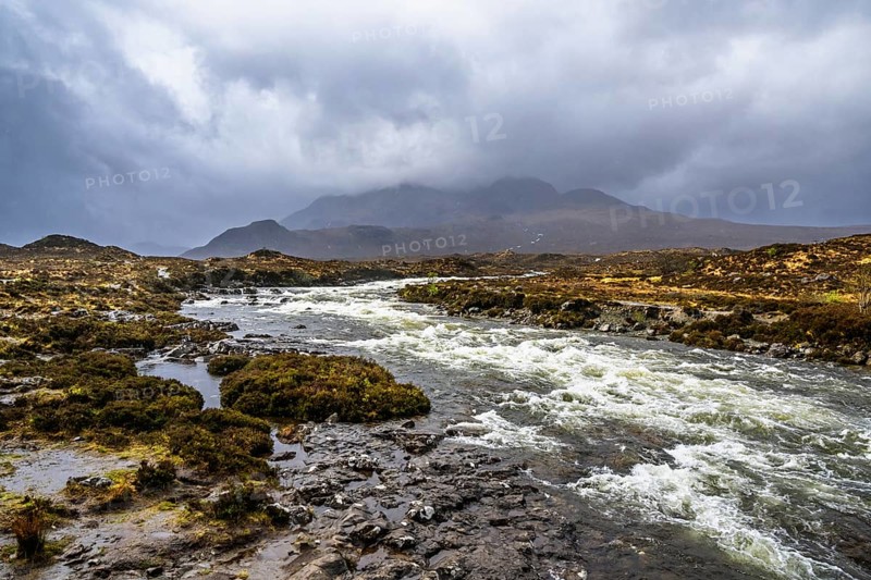 Sligachan Old Bridge, Isle of Skye, Scotland, UK