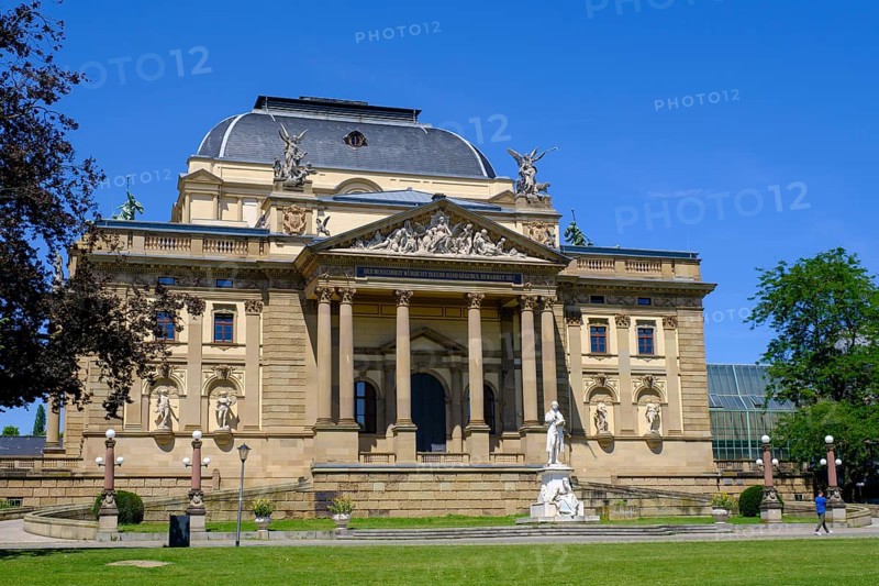 Porticus, Hessian State Theatre, Wiesbaden, Hesse, Germany
