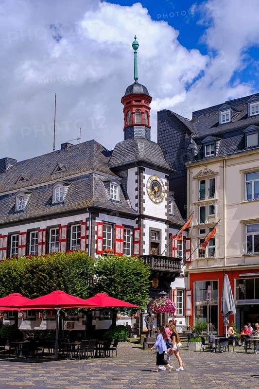 Old Town Hall, Market Square, Mayen, Vulkaneifel, Eifel, Rhineland-Palatinate, Germany