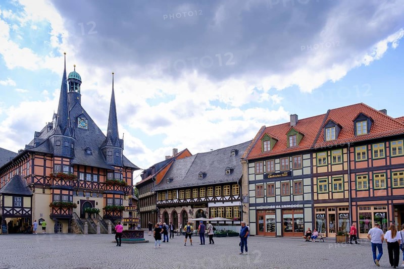 Town Hall, Wernigerode, Harz, Saxony-Anhalt, Germany