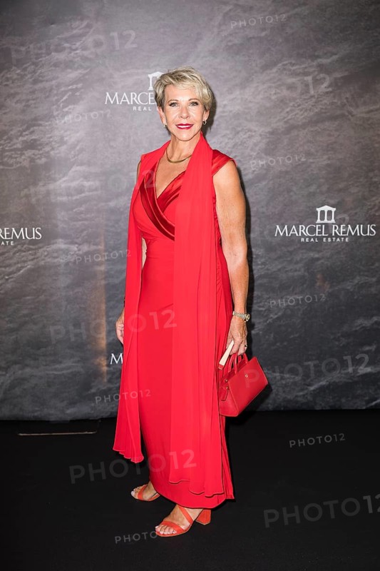 Silke Remus, mother of Marcel Remus, at the Remus Lifestyle Night on the roof terrace of the Pure Salt Hotel in El Toro, Magaluf, Majorca, Spain on 31/07/2025