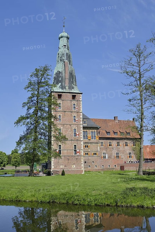 Raesfeld Castle, Münsterland, North Rhine-Westphalia, Germany