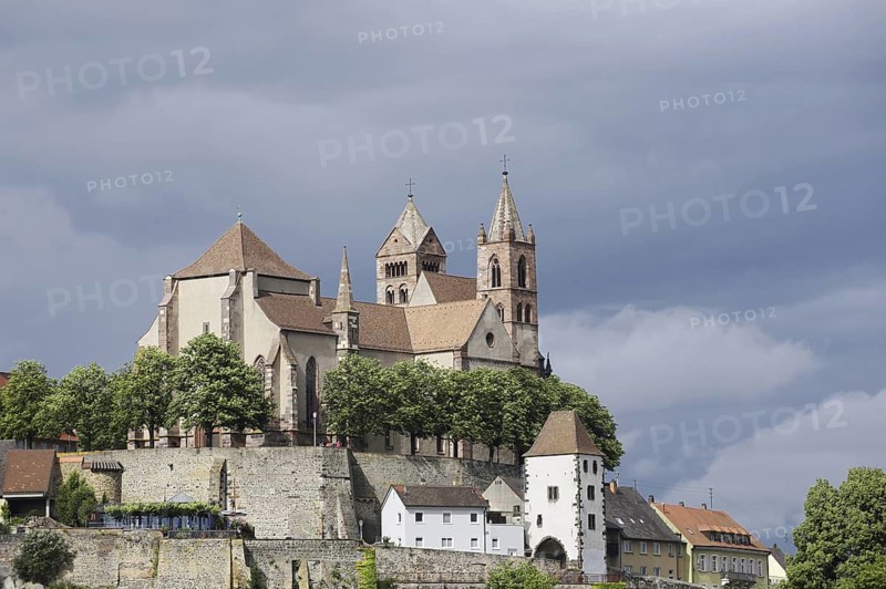 Münsterberg with St Stephan's Minster, Breisach am Rhein, Baden-Württemberg, Germany