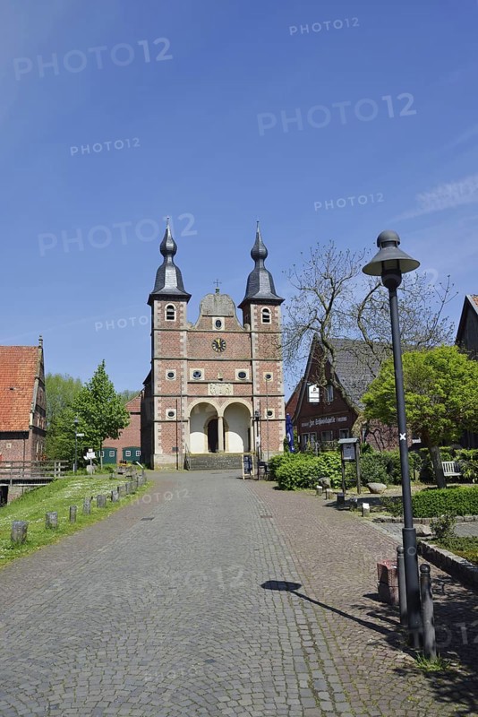 Castle Chapel at Raesfeld Castle, Münsterland, North Rhine-Westphalia, Germany