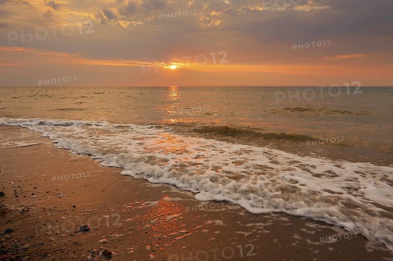 Sunrise on the Baltic Sea, Ostholstein, Schleswig-Holstein, Germany