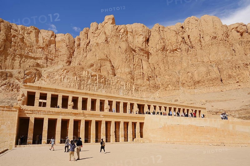 Temple of Hatshepsut, mortuary temple of Hatshepsut, Deir el-Bahari, Thebes, Luxor, Egypt