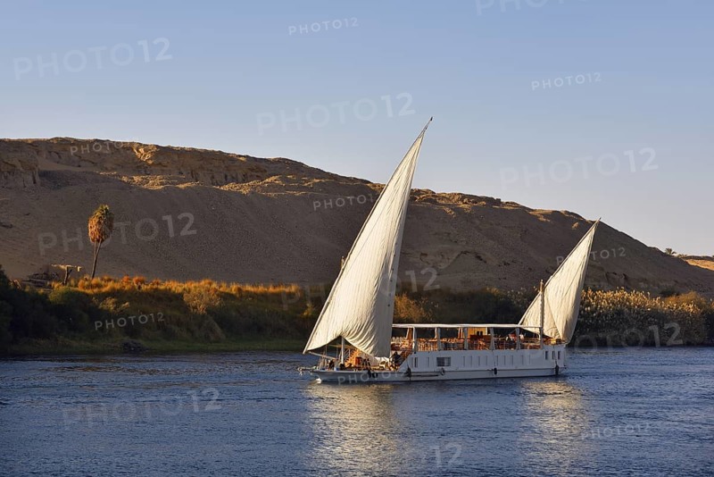 Felucca on the Nile, Egypt