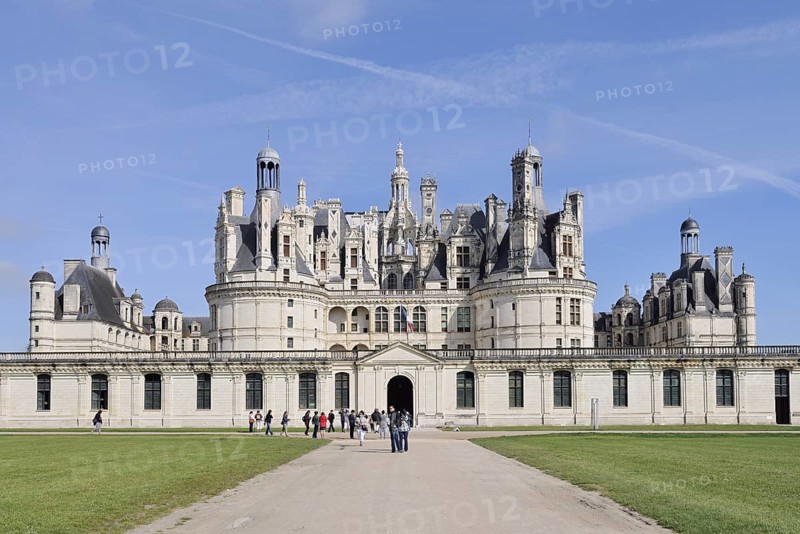 Chambord Castle, Loir-et-Cher department, Centre region, France