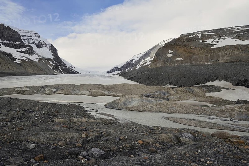 Athabasca Glacier, Columbia Icefield, Icefields Parkway, Jasper National Park, Alberta, Canada