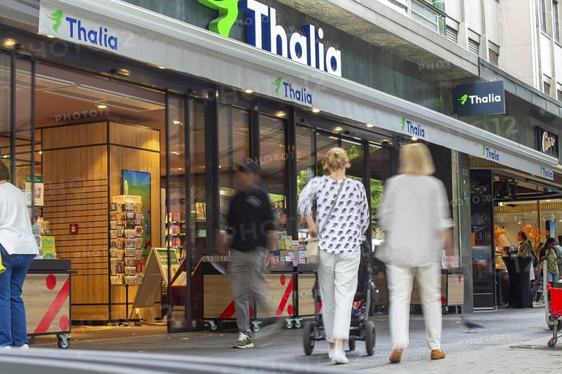 Branch of the bookseller Thalia in the city centre of Mannheim