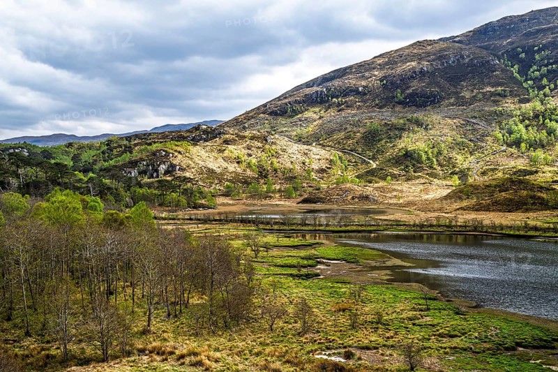 Loch Shiel, Glenfinnan Viaduct, River Finnan, West Highland, Scotland, United Kingdom