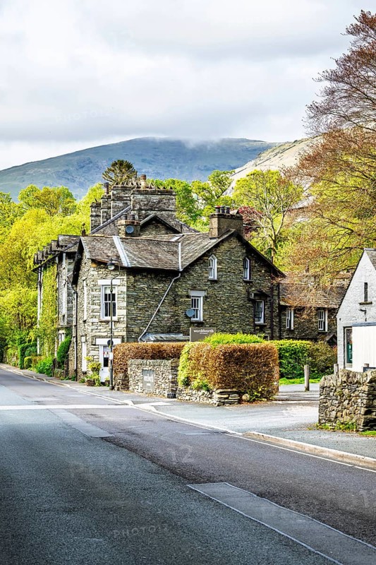 Grasmere Lake, Grasmere, Ambleside, Lake District, Westmorland, Cumbria, England, United Kingdom