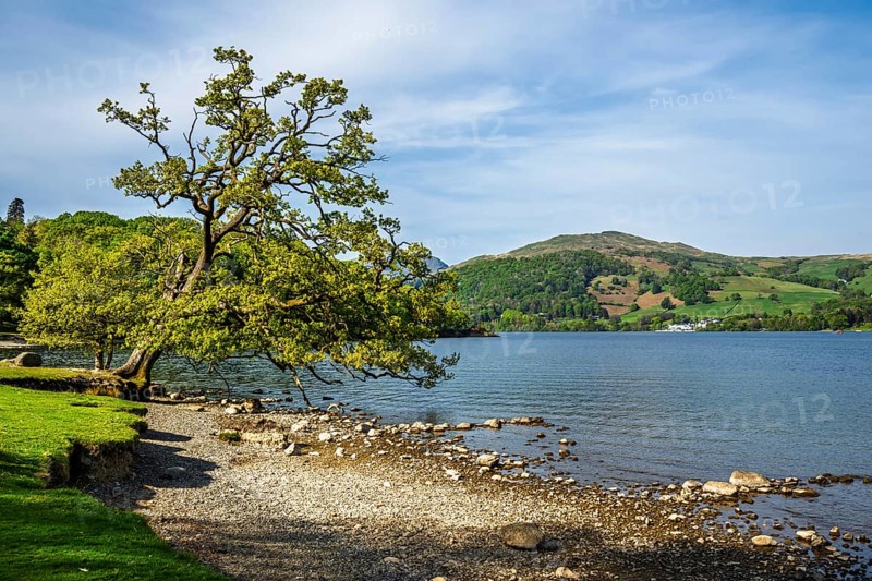 Lake Windermere, Wray Castle, Ambleside, Lake District, Cumbria, England, United Kingdom