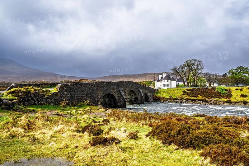 Sligachan Old Bridge, Isle of Skye, Scotland, UK
