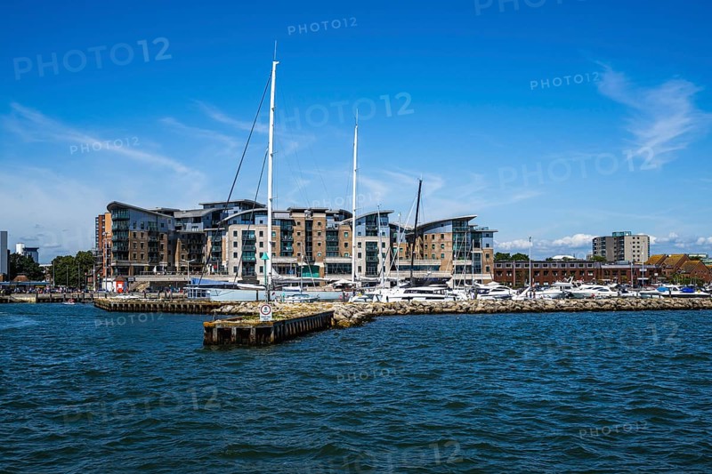 Marina in Poole, Dorset, England, United Kingdom