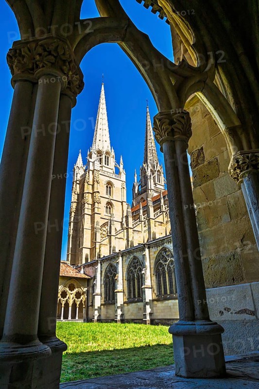 Cathedrale Sainte-Marie in Bayonne, Basque Country, Southwest France