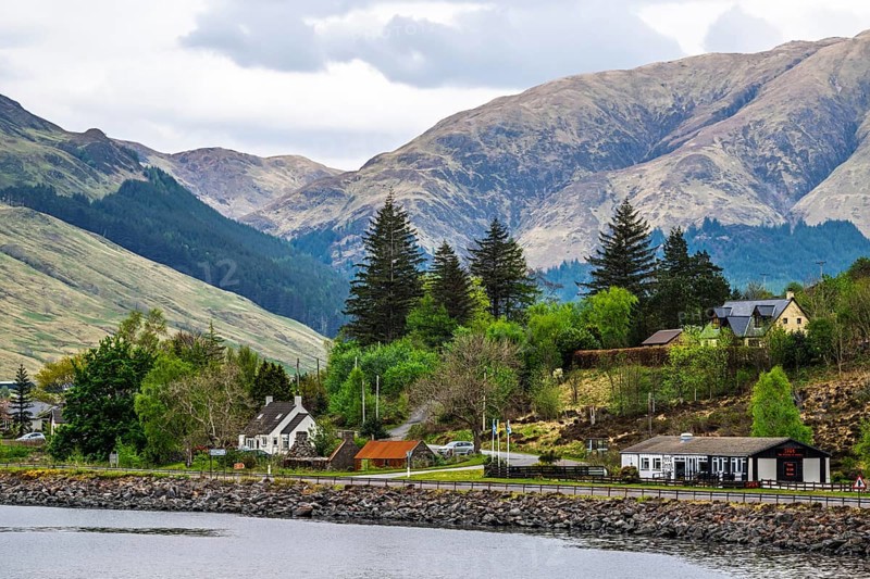 Ault a'chruinn, Loch Duich, Scotland, UK