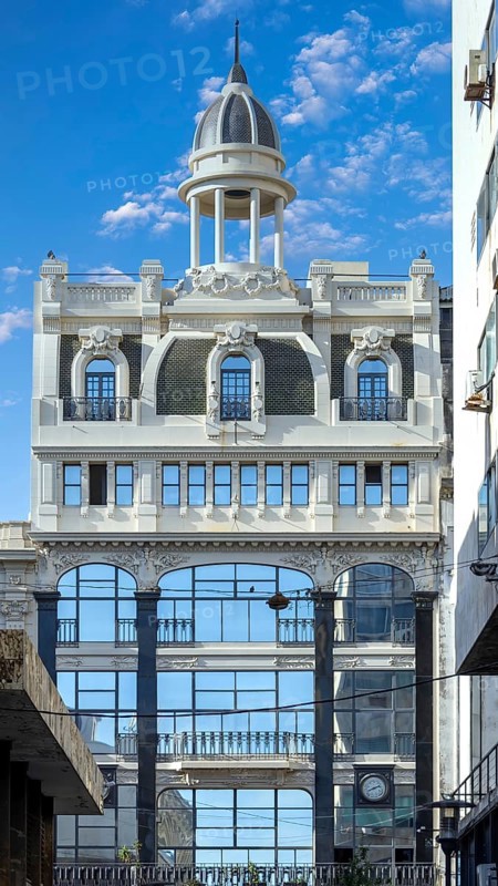 Uruguay, Montevideo streets and architecture in historic city center famous tourist attraction