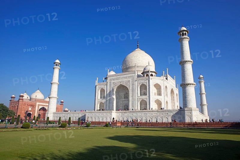 Taj Mahal or Taj Mahal, mausoleum, Agra, Uttar Pradesh, India
