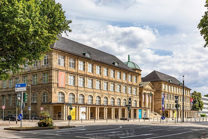 Landesmuseum Museum Wiesbaden, Museum of Art and Natural History, City Centre, Wiesbaden, Hesse, Germany