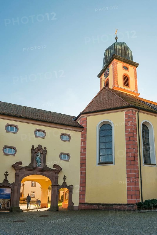 Monastery Church, St. Märgen, Southern Black Forest, Black Forest, Baden-Württemberg, Germany