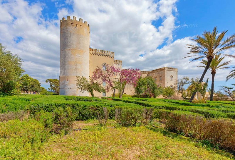 Donnafugata Castle, Donnafugata, Ragusa province, Sicily, Italy