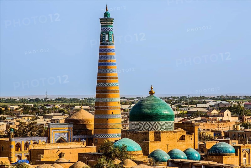 Pahlavon-Maxmud Mausoleum, Khiva, Uzbekistan