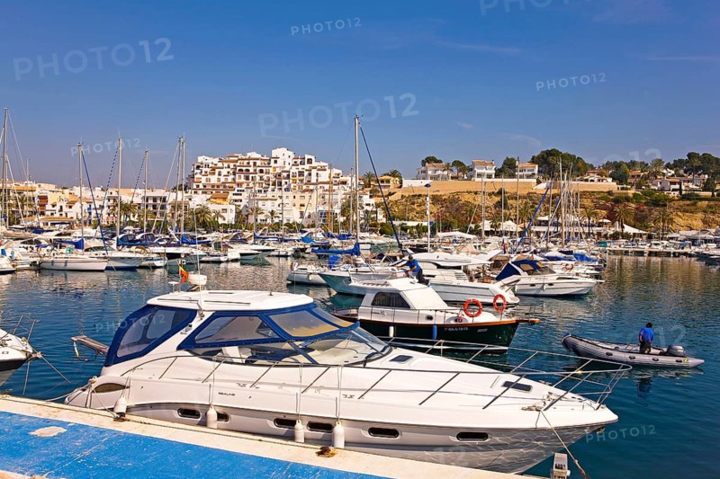 Marina, Moraira, Valencia, Costa Blanca, Spain