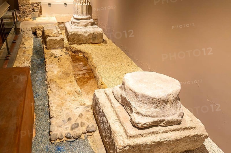 Museo de las Termas Publicas de Caesaraugusta, Roman public baths museum, Zaragoza, Aragon, Spain
