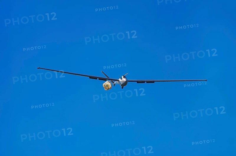 A Hänle H-101 somersault glider, registration D-3033, during a demonstration as part of an air show at the Fliegerbergfest of the Rossfeld Luftsportverein in Metzingen-Glems, Baden-Württemberg, Germany, for editorial use only
